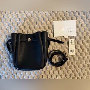 Tory Burch Romy Small Crossbody Black